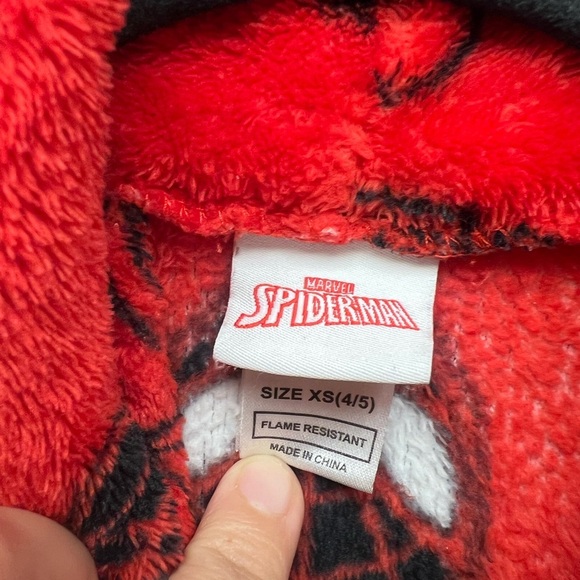 Marvel Red Spider-Man Kids Pajamas - Picture 4 of 6